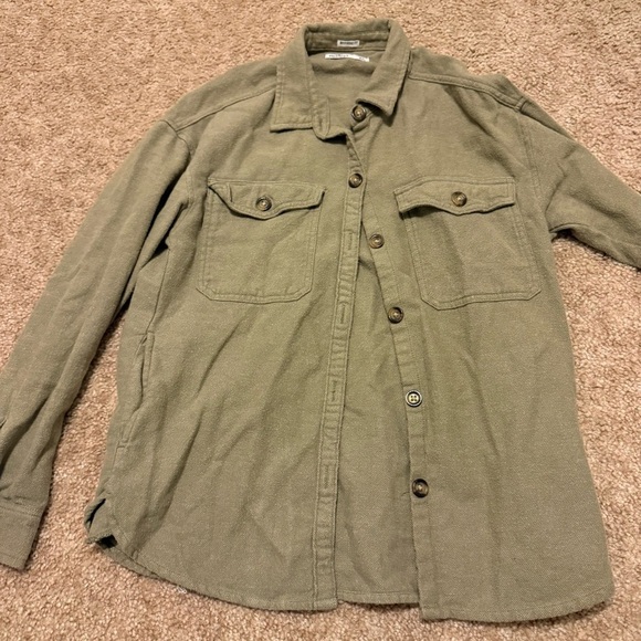 Hollister Jackets & Blazers - Holister thick button up boyfriend fit women’s XS